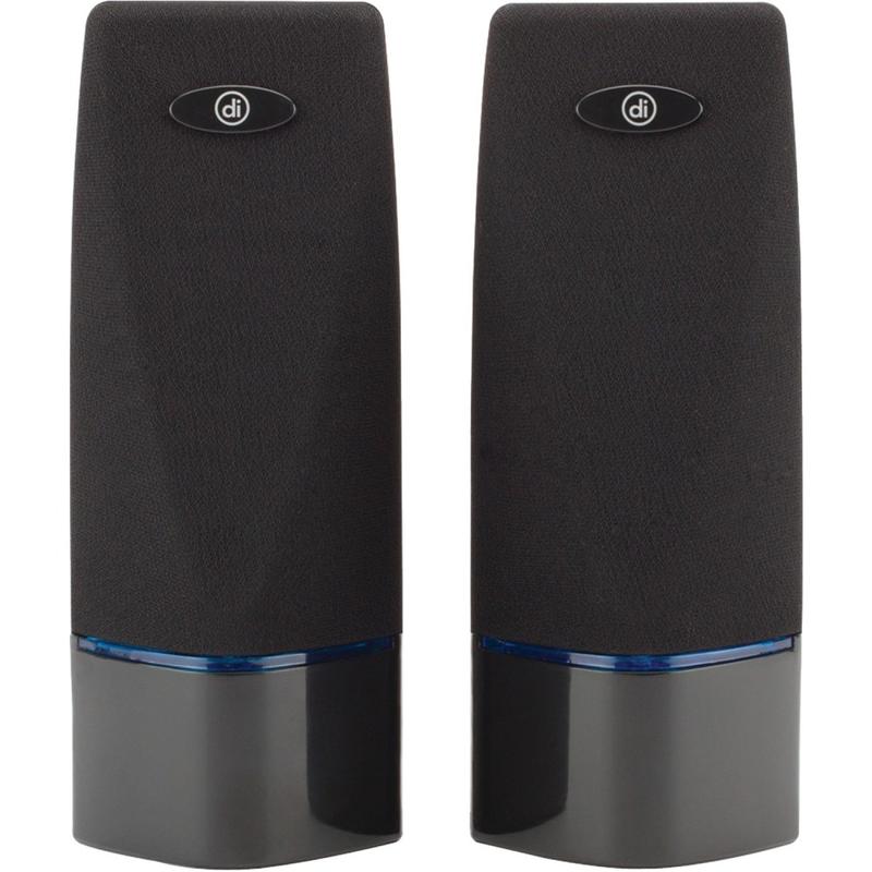 Digital Innovations AcoustiX 2.0 Speaker System - 2 W RMS (Min Order Qty 6) MPN:4330100