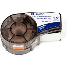 Brady BMP21 Series Self-Laminating Vinyl Wire & Cable Labels 1-1-2