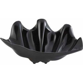 Winco PSBW-5W Shell Bowl 5 Qt White Plastic PSBW-5W - Pkg Qty 6
