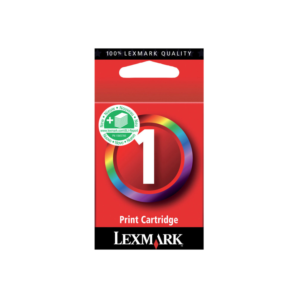 Lexmark 1 Tri-Color Ink Cartridge, 18C0781 MPN:18C0781