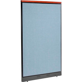 Interion® Deluxe Non-Electric Office Partition Panel with Raceway 48-1/4
