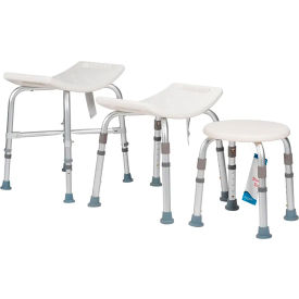 Dynarex Shower Chair Without Back Pack of 4 10323-4