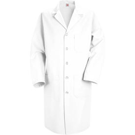 Red Kap® Men's Lab Coat White Poly/Combed Cotton Regular 38