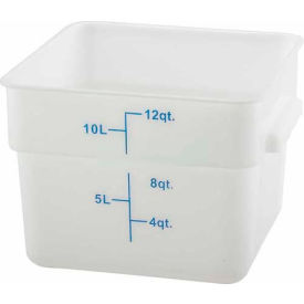WinCo® Square Storage Container 12-1/2