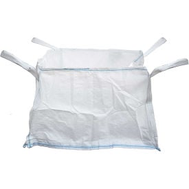 Concrete Washout Bags - Open Top Flat Bottom 3300 Lbs PP w/Plastic Liner 40 x 40 x 24 - Pack Of 5 GLWB404024-5