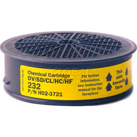 Sundstrom® Safety SR 232 Chemical Cartridge H02-3721 - Pkg Qty 4