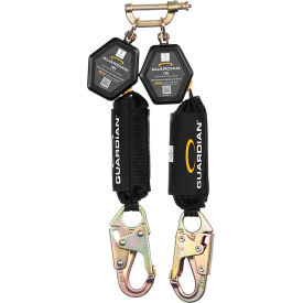 Guardian® CR5 Self-Retracting Lifeline Twin-Leg HMPE Webbing Steel Snap Hook 6'L 1400203