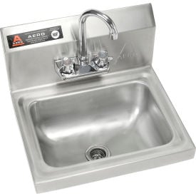 Aero Wall Mount Stainless Steel Hand Sink 14