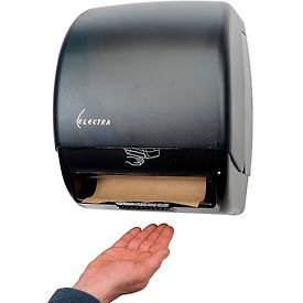 Palmer Fixture Automatic Adjustable Touchless Paper Towel Roll Dispenser Black TD024502