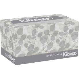 Kleenex® Hand Towels POP-UP Box Cloth 1-Ply 9 x 10.5 Unscented White 120/Box 18 Boxes KCC 01701