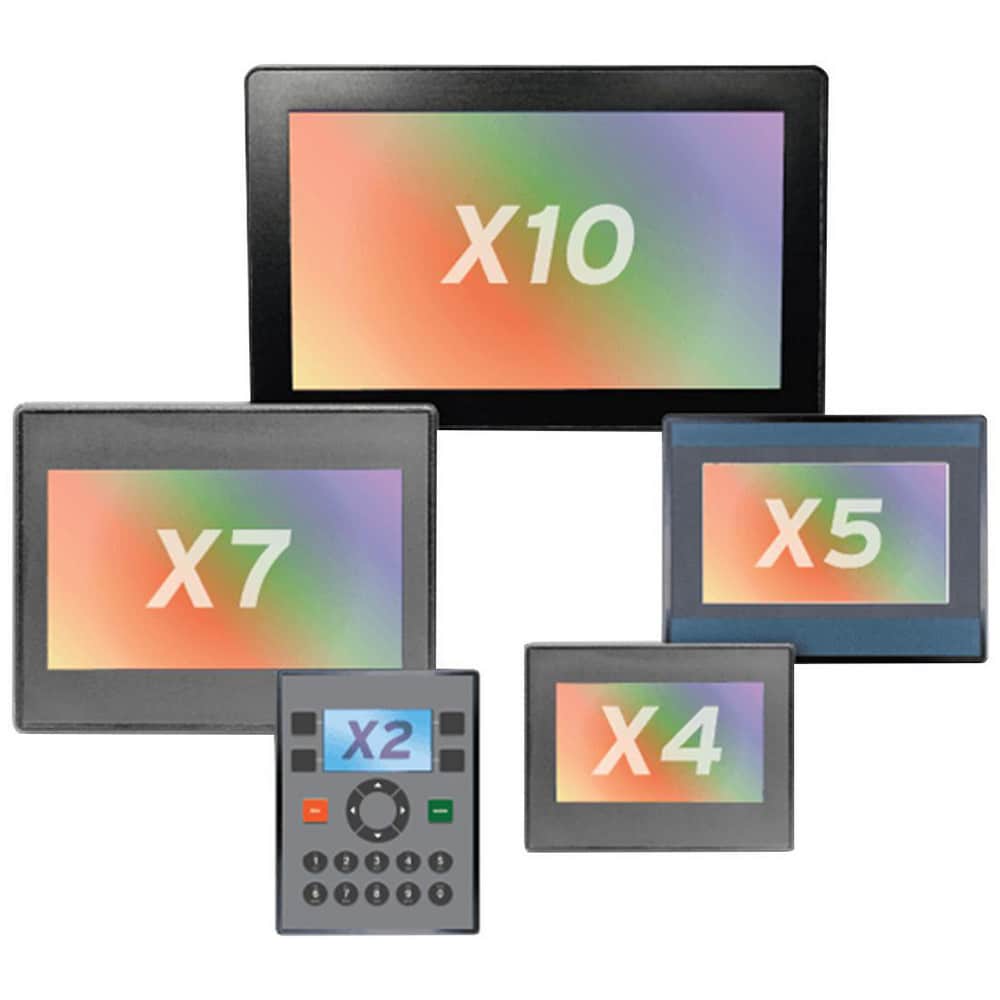 Human Machine Interfaces (HMIs), Integrated PLC: Yes , Display Type: 10