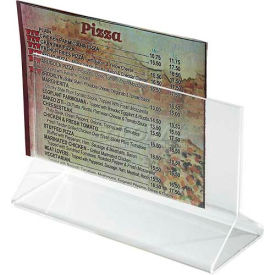 Winco Acrylic Table Card Holder 5-1/2