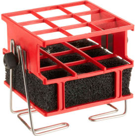 Thermo Scientific Half-Size Test Tube Rack Clamp For 26-30mm Tubes 3 x 3 Array Green 30189