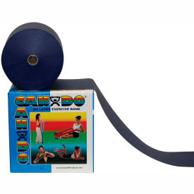 CanDo® Latex-Free Exercise Band Blue 50 Yard Roll 1 Roll/Box 10-5624