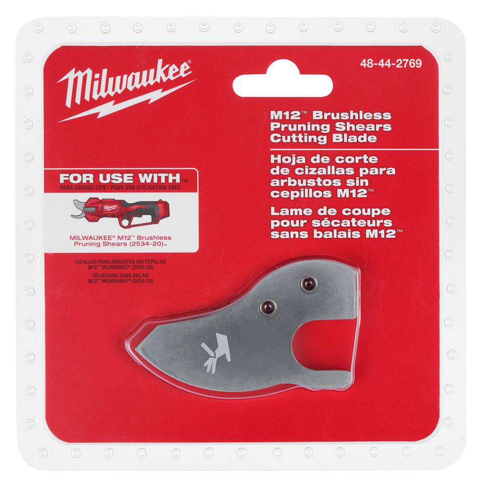 Handheld Shear & Nibbler Accessories, For Use With: MILWAUKEE. M12 Brushless Pruning Shears (2534-20)  MPN:48-44-2769