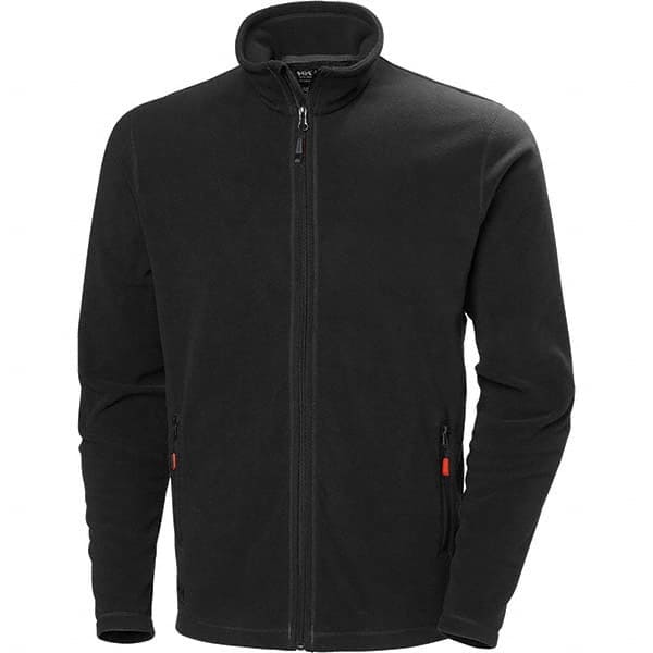 Heated Jacket: Size 4X-Large, Black, Polyester & Thermal Knit Fleece MPN:72097_990-4XL
