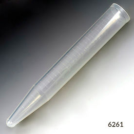 Centrifuge Tube 15mL Polypropylene Molded Graduations 250/Pack 6261-250