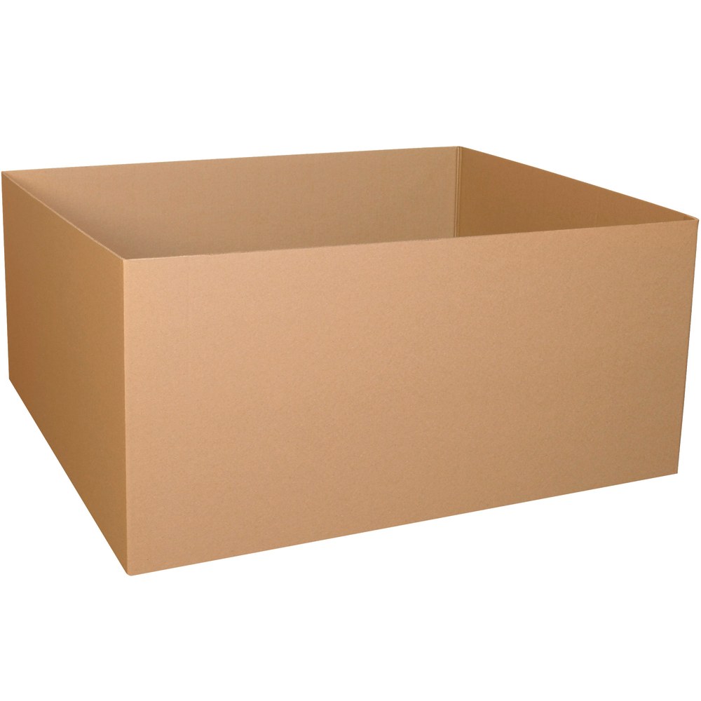 Partners Brand Heavy-Duty Double Wall Corrugated Gaylord Bottom Boxes, 48in x 40in x 24in, Kraft, Pack Of 5 Boxes MPN:GL484024DW