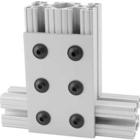 80/20 4166 10 S 6 Hole Rectangular Flat Plate 3