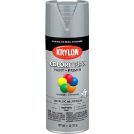 Krylon® Colormaxx™ Paint & Primer 11 oz. Metallic Aluminum K05587007 - Pkg Qty 6