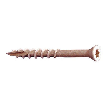 Deck Screw, #8 x 3 in, Steel, Trim Head, Torx Drive, 2000 PK MPN:ACQTST08300