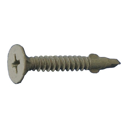Self-Drilling Screw, #8 x 1-1/4 in, Dagger Guard Steel Wafer Head Phillips Drive, 5000 PK MPN:CMSDWW081104