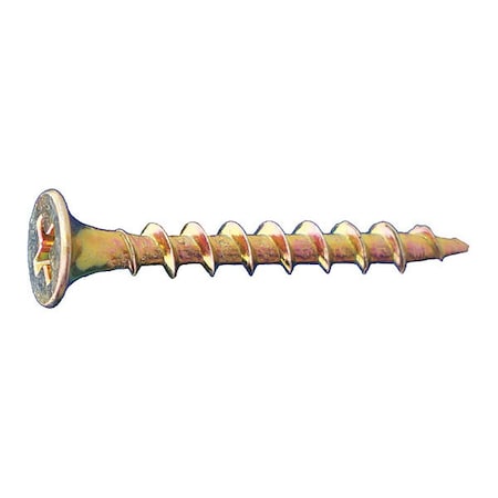 Drywall Screw, #8 x 2-1/2 in, Flat Head Phillips Drive, 2500 PK MPN:DWY08212
