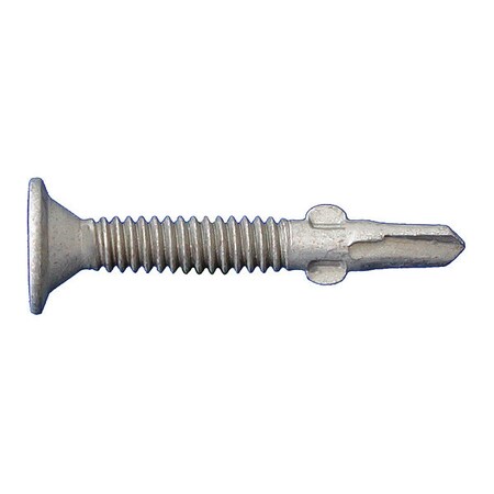 Self-Drilling Screw, #10-24 x 1-7/16 in, ACQ Dagger Ultra-Guard Coating Steel Wafer Head 4000 PK MPN:PLYSDCTWW101716M