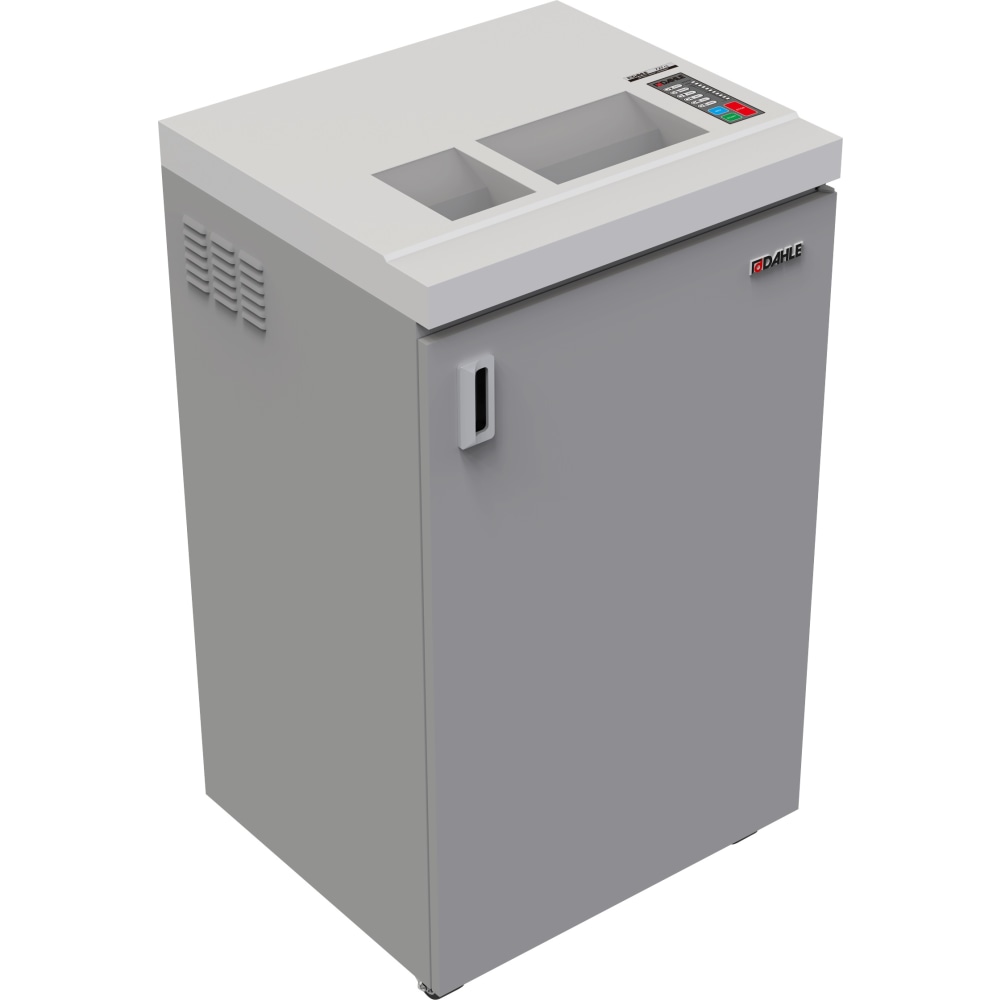 Dahle 727 CS 13-Sheet Cross-Cut PowerTec High-Security Media Shredder, Gray MPN:727CS
