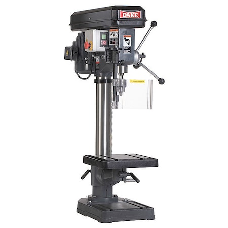 Bench Drill Press, Belt Drive, 1/2 hp, 120V AC V, 14 1/8 in Swing, 9 Speed MPN:977100-1