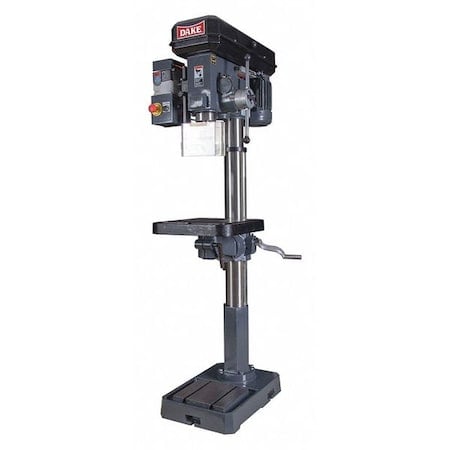 Floor Drill Press, Belt Drive, 1 1/2 hp, 115V AC V, 18 in Swing, Variable Speed MPN:977700-1V