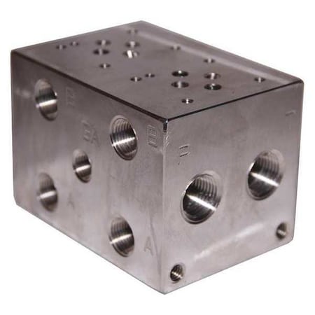 D03 Manifold: MFG. No. AD03S022P, Series, 2 Section MPN:AD03S022P