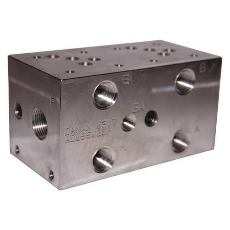 D05 Manifold: MFG. No. AD05S023P, Series, 2 Section MPN:AD05S023P
