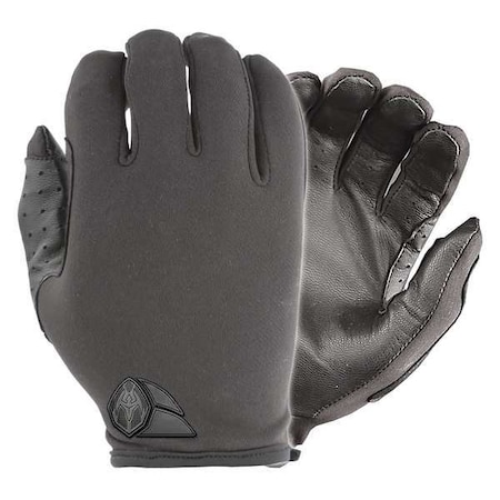 Tactical Glove, leather Palm, 8-1/2