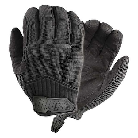 Tactical Glove, Synthetic Leather Palm, 8-1/2