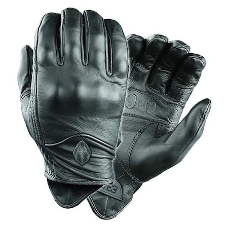 Tactical Glove, leather Palm, 9-1/2