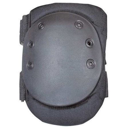 Knee Pad, Hard Shell, Foam Pad, Plastic Cap, hook-and-loop Closure, 2 Straps, Black, Universal MPN:DKP-B