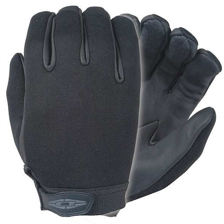 Law Enforcement Glove, Synthetic Leather Palm, 8