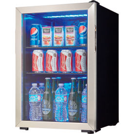 Danby® Beverage Center 1 Glass Door 2.6 Cu.Ft Capacity DBC026A1BSSDB