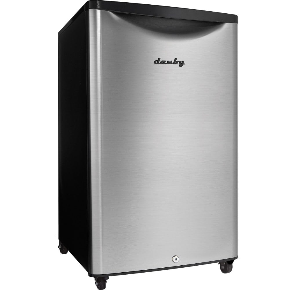 Danby 4.4 cu.ft. Outdoor Compact Refrigerator, DAR044A6BSLDBO MPN:DAR044A6BSLDBO