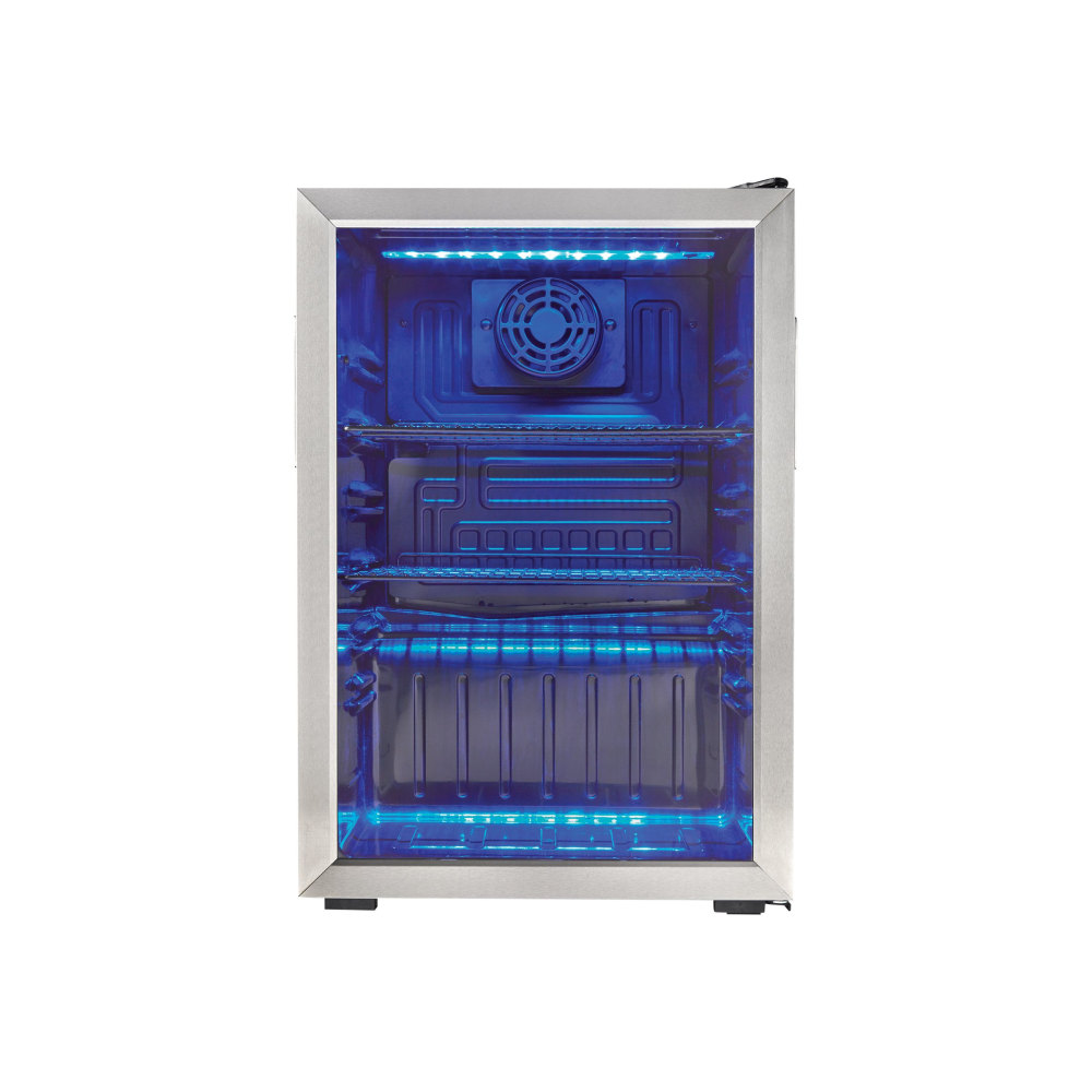 Danby DBC026A1BSSDB - Drinks chiller - width: 17.5 in - depth: 19.7 in - height: 27.1 in - 2.6 cu. ft - stainless steel MPN:DBC026A1BSSDB