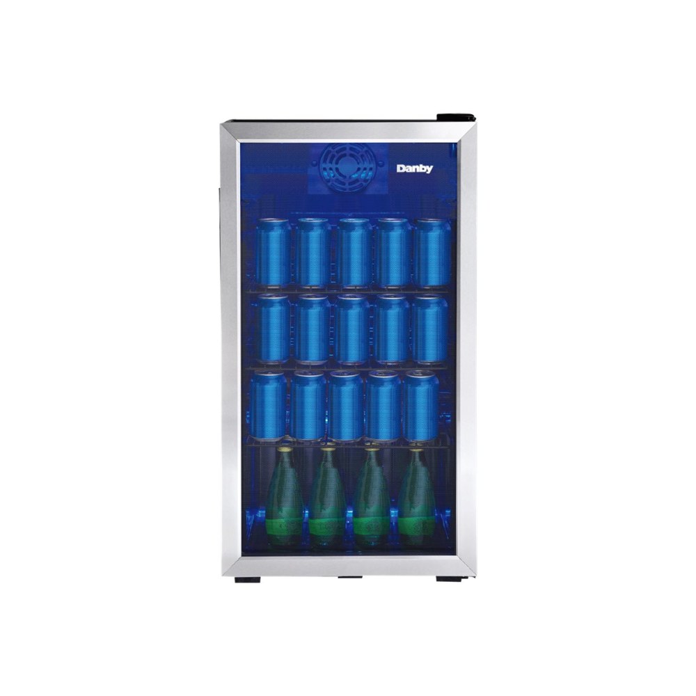 Danby DBC117A1BSSDB-6 - Drinks chiller - width: 17.5 in - depth: 19.7 in - height: 32.8 in - 3.1 cu. ft MPN:DBC117A1BSSDB-6