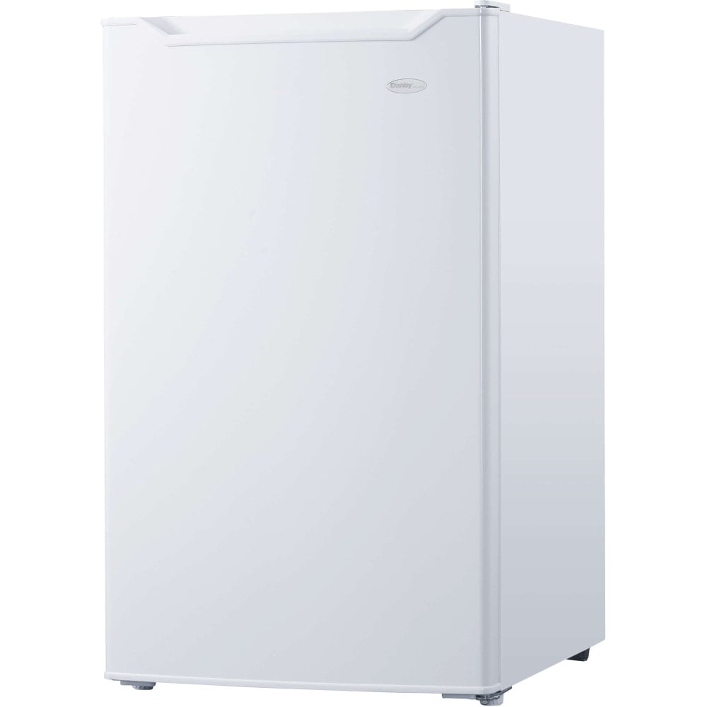 Danby Diplomat 4.4 cu. ft. Compact Refrigerator - 4.40 ft³ - Manual Defrost - Undercounter - Reversible - 4.40 ft³ Net Refrigerator Capacity MPN:DCR044B1WM