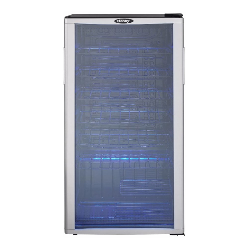 Danby 35-Bottle Wine Cooler, Black/Platinum MPN:DWC350BLP