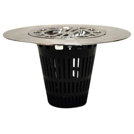 Shower Drain, Hair Catcher, Chrome MPN:9D00010529