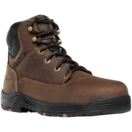 Women's Hiker Boot, 6, Aluminum Toe, 5 in H, Brown, 19455 MPN:19455-6M