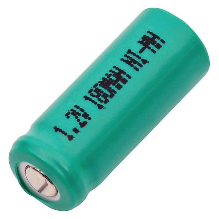 Battery 1.2 Volt Nickel Metal Hydride Dantona Single Cell Battery MPN:1/2AAAA-180NM