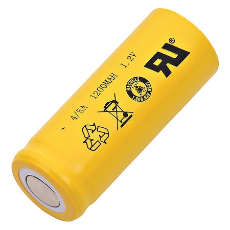 Battery 1.2 Volt Nickel Cadmium Dantona Single Cell Battery MPN:4/5AF-1200