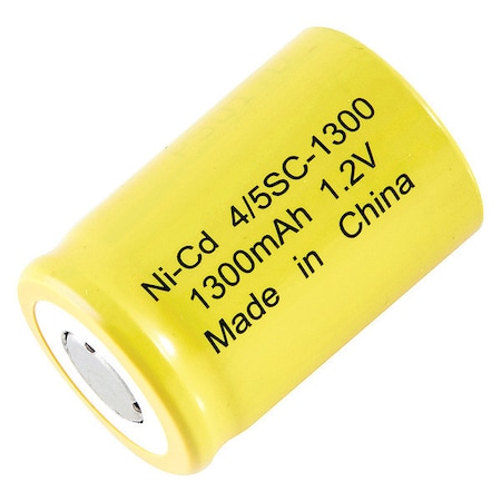 Battery 1.2 Volt Nickel Cadmium Dantona Single Cell Battery MPN:4/5SC-1300