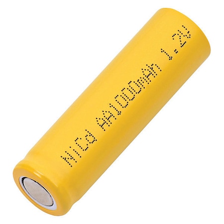 Battery 1.2 Volt Nickel Cadmium Dantona Single Cell Battery MPN:AA-1000FT
